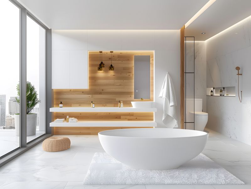 Modern Corner Tub