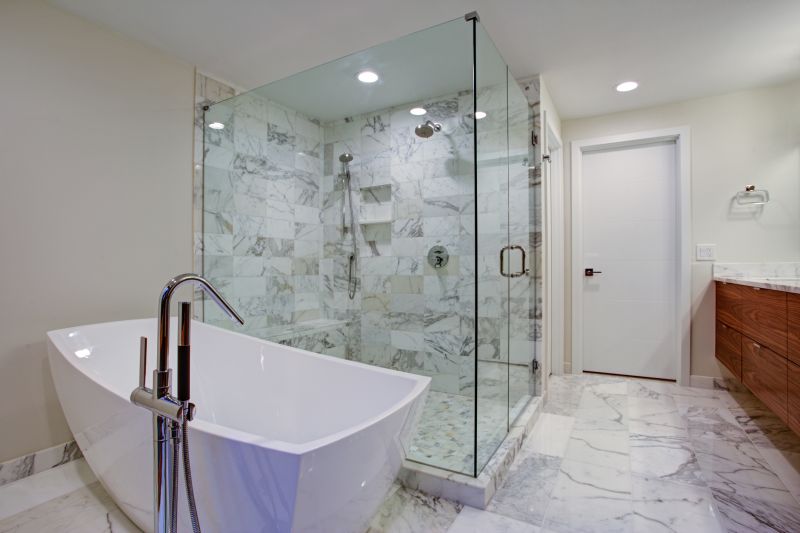 Spacious Bathroom Shower